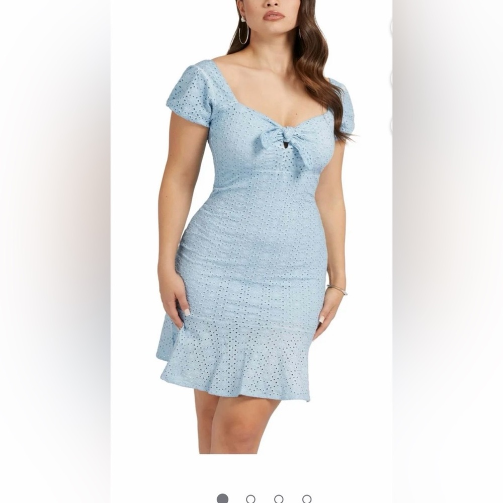 NWOT Guess Light blue dress